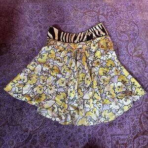Roberto Cavalli floral skirt